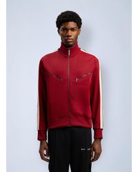 Palm Angels - Curved Logo Zip-Up Track Jacket - Lyst