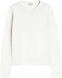Max Mara - Linen Crewneck Sweater - Lyst