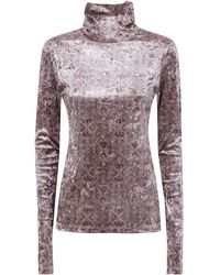 Pierre Louis Mascia - "Ranat" Turtleneck Top - Lyst