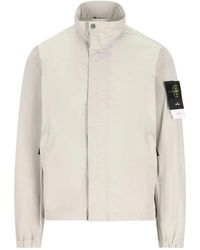 Stone Island - Micro Twill Short Parka - Lyst