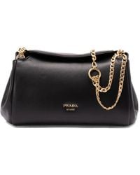 Prada - Tumulte Small Chain-Strap Leather Shoulder Bag - Lyst