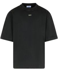 Off-White c/o Virgil Abloh Cotton Est' 13 T-shirt in Black