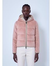 Moncler - Polartec Padded Zip-Up Hoodie - Lyst