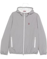 Brunello Cucinelli - Nylon Blouson Jacket - Lyst