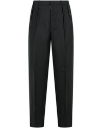 Maison Margiela - Virgin Wool Trousers - Lyst