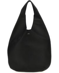 A.P.C. - Shoulder Bag With Logo Print - Lyst