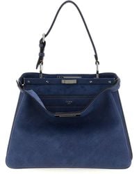 Fendi - 'Peekaboo Soft Medium' Shoulder Bag - Lyst
