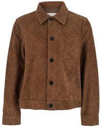 Ami Paris - Jacket With Tone-On-Tone Logo On The Front - Lyst