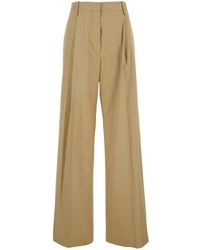 Dries Van Noten - Pants With Pleated Details - Lyst