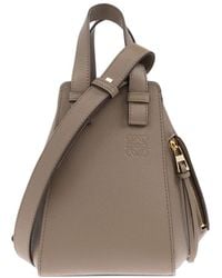 Loewe - Hammock Compact Leather Handbag - Lyst