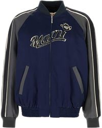 Marni - Satin Bomber Jacket - Lyst