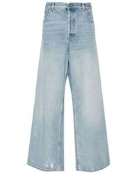 Valentino - Cotton Denim Jeans - Lyst