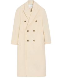 Ami Paris - Long Double-Breasted Coat - Lyst