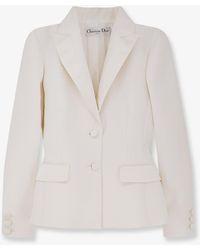 Dior - Wool And Silk Blend Jacket - Lyst
