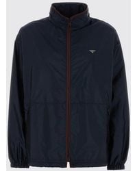 Prada - Re-Nylon Windbreaker Jacket With Hood - Lyst