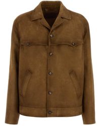 Prada - Leather Jacket - Lyst