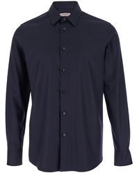 Valentino - Shirt With Classic Collar - Lyst