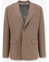 Dior - Single-Breasted Virgin Wool Blazer - Lyst
