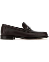 Ferragamo - Leather Loafers - Lyst