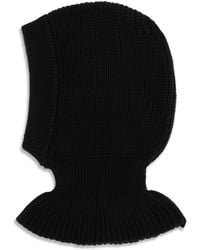 Lemaire - Ribbed Wool Balaclava - Lyst