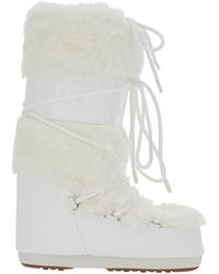 Moon Boot - Boots Icon Faux Fur - Lyst
