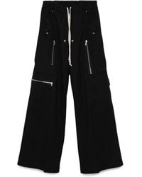 Rick Owens - Wool Cargo Trousers - Lyst
