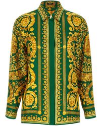 Versace - Silk Shirt - Lyst