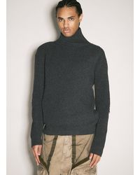Y. Project - Y/Project Zip-Insert Knit Sweater - Lyst