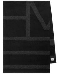 TOTEME - Monogram Twill Scarf - Lyst