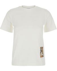 Burberry - T-Shirts And Polos Cotton - Lyst