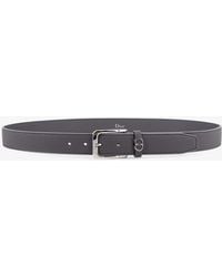 Dior - Dior Cd Icon Leather Belt - Lyst