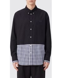 Loewe - Check Cotton Shirt With Relaxed Fit And Button-Down Collar - Lyst