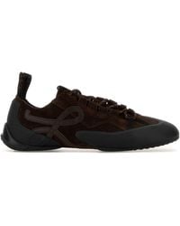 Loewe - Dark Logo Sneakers - Lyst