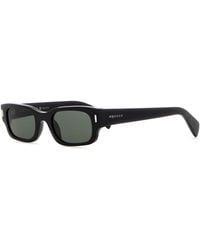 McQueen - Acetate Panthos Sunglasses - Lyst