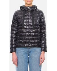 Herno - Ultra-Lightweight Nylon Down Jacket With Hood - Lyst