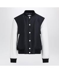 Givenchy - Satin Varsity Jacket - Lyst
