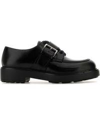 Prada - Leather Lace-Up Shoes - Lyst