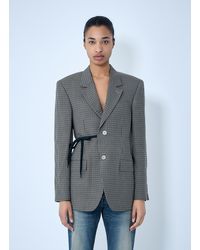 Balenciaga - Wrap Tailored Blazer - Lyst