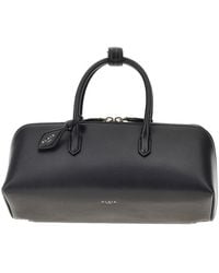 Alaïa - Box Leather Small 'Delta' Bag - Lyst