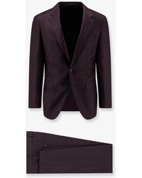 BOSS - Harvers Virgin Wool Suit - Lyst