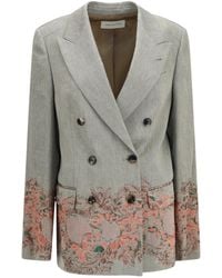 Dries Van Noten - Embroidered Blazer - Lyst