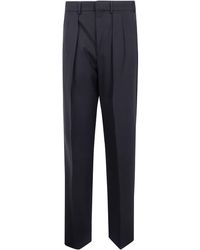 Tom Ford - High Twist Broken Twill Double Pleat Trousers - Lyst