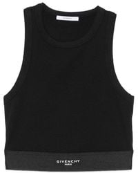 Givenchy - Cropped Tank Top - Lyst