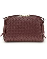Bottega Veneta - Concert Handle Clutch Bag - Lyst