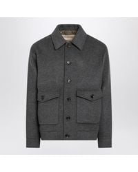 Valentino - Wool And Cashmere-Blend Overshirt Jacket - Lyst
