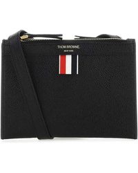 Thom Browne - Leather Mini Document Holder - Lyst