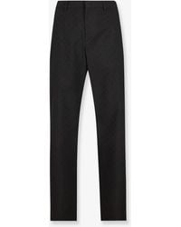 Gucci - Gg Wool Blend Trousers - Lyst