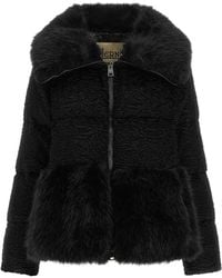 Herno - Astrakhan Effect Jacket - Lyst