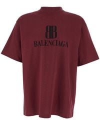 Balenciaga - T-Shirt With Logo - Lyst