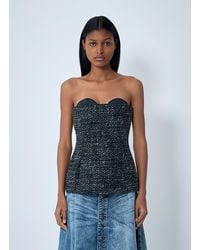 DIESEL - T-Orset Top - Lyst